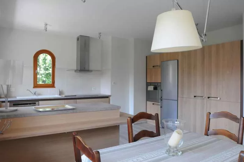 cuisine moderne en chêne massif