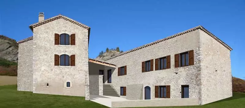 Rénovation de maison ancienne, Laragne-Montéglin, Vanessa PINHEIRO