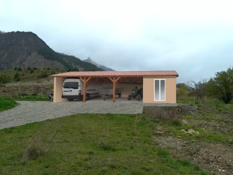 HANGAR AGRICOLE à Barcillonnette 05, Laragne-Montéglin, Vanessa PINHEIRO