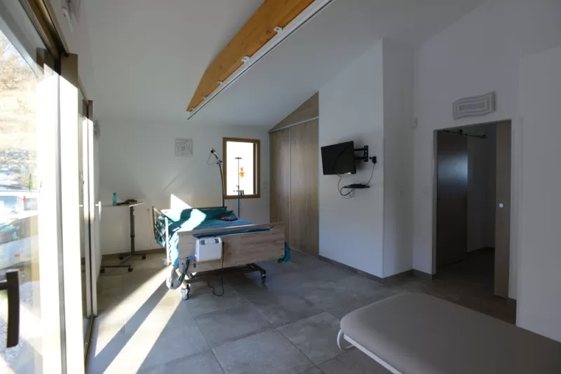 chambre PMR handicapé, Antonaves, Vanessa PINHEIRO, architecte d'intérieur