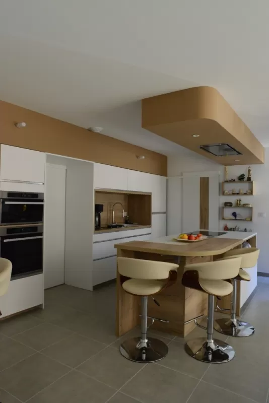 cuisine avec ilot central