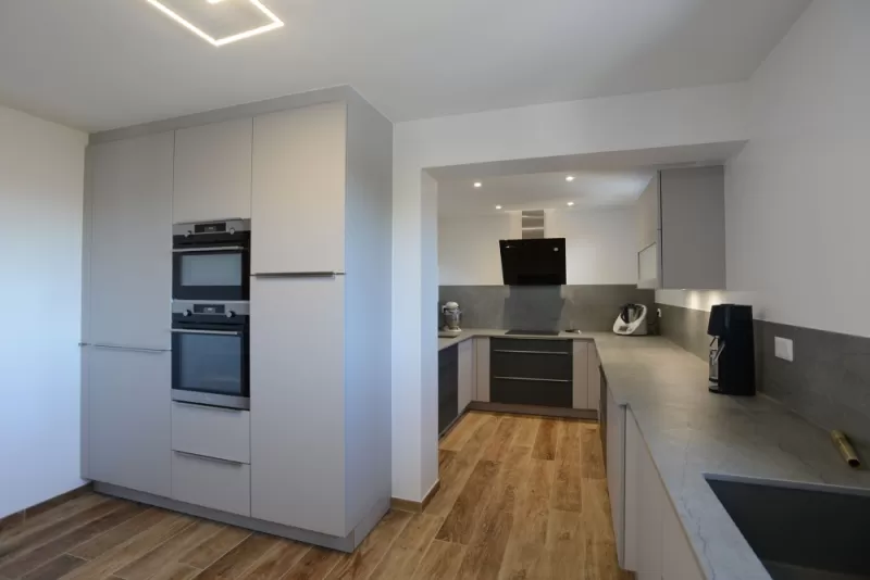 Cuisine aménagée, Sisteron, Vanessa PINHEIRO, architecte d'intérieur