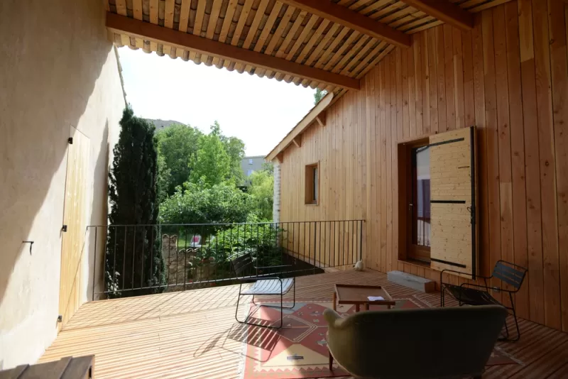 Extension en ossature bois, Vanessa PINHEIRO