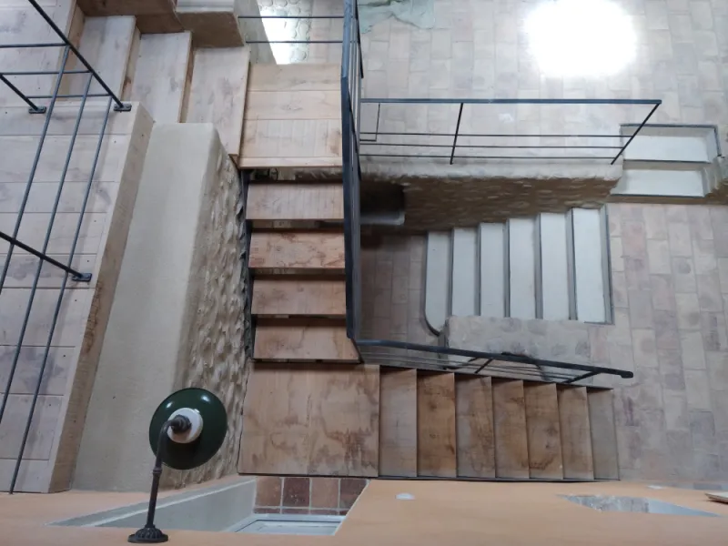 Jeux d'escaliers. Rénovation de maison ancienne, Mison 04, Vanessa PINHEIRO