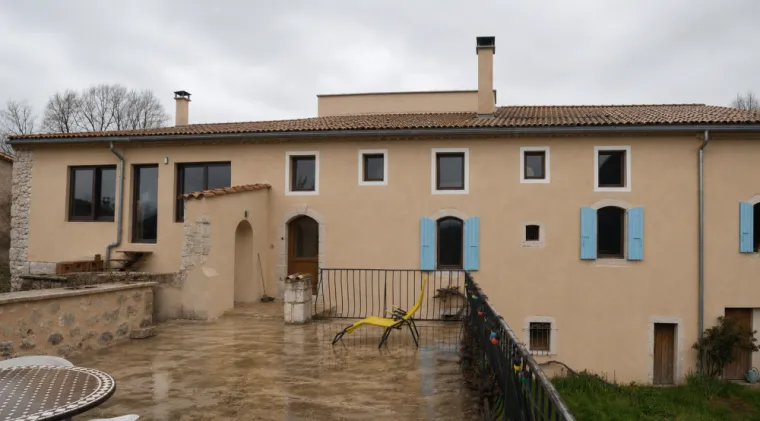 extension et surélévation d'une maison ancienne, Manosque