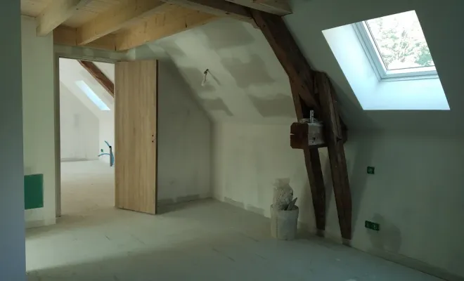 Chape sèche en fermacell pour une rénovation de maison ancienne, Laragne-Montéglin, Vanessa PINHEIRO