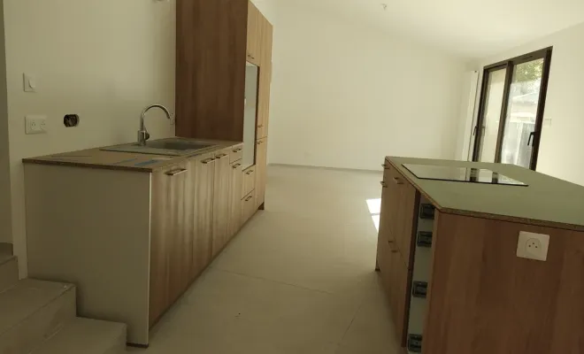 Rénovation complète d'une maison ancienne et extension en ossature de bois, Laragne-Montéglin, Vanessa PINHEIRO
